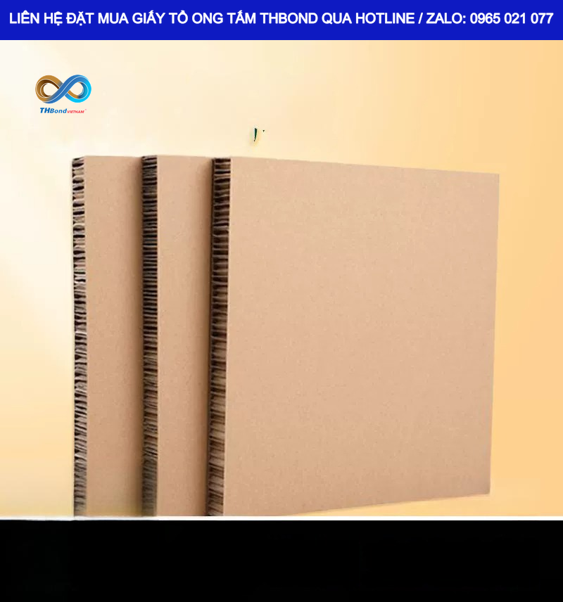 THBond cung ứng giấy tổ ong tấm phục vụ nhu cầu phát triển các sản phẩm nội thất có kết cấu nhiều lớp, tối ưu chi phí đầu vào cho xưởng, doanh nghiệp