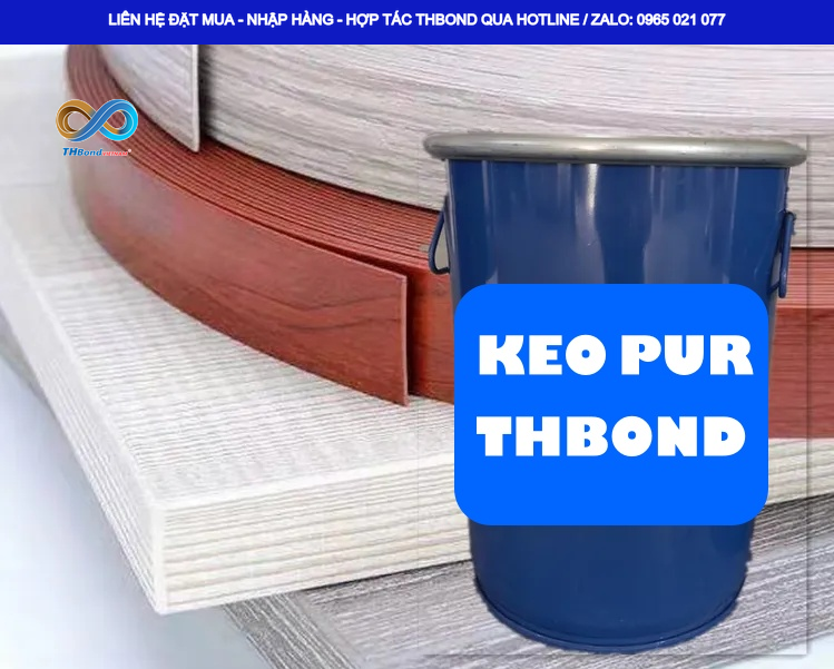 Đường keo gọn đẹp với giải pháp keo dán cạnh THBond giúp nâng cao tính thẩm mỹ cho sản phẩm nội thất/ngoại thất sử dụng keo dán cạnh THBond.
