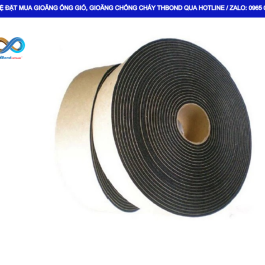 Gioăng ống gió GTH611 phục vụ nhu cầu làm kín trong hệ thống thông gió của tòa nhà, công trình thương mại