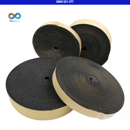 Ron xốp cao su ống gió THBond GTH611 đem đến nhiều hiệu quả cách âm, chống nước, chống ẩm, chống cháy tại các mối ghép mặt bích.