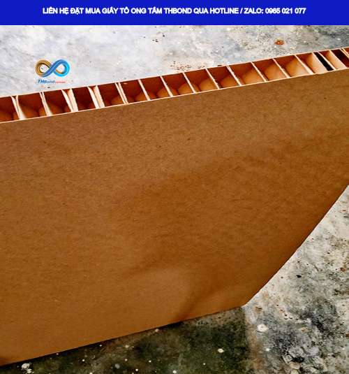 THBond cung ứng giấy tổ ong tấm phục vụ gia công cánh tủ và các cấu kiện nội thất để giảm bớt chi phí, song cho hiệu quả chống cháy, cách âm tốt