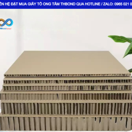 THBond cung ứng giấy tổ ong tấm dày 30 mm, 40 mm, 10mm, 20 mm, 60mm, … cho xưởng sản xuất cần tìm nguồn vật tư giá tốt, ổn định lâu dài