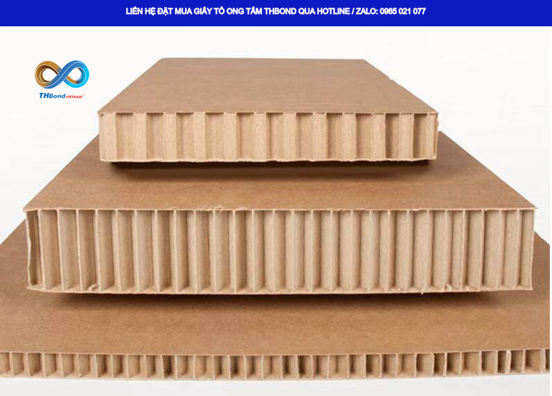 Giấy tổ ong dạng tấm THBond được sử dụng trong các ý tưởng tạo hình và sản phẩm trang trí dạng tấm, dạng khối