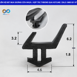 Gioăng Cửa Nhựa GTH559 THBond – Giải pháp làm kín khe tiếp giáp giữa khung và cánh cửa