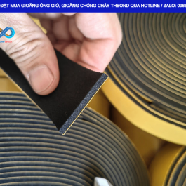 THBond cung ứng ron ống gió GTH611 cho nhà thầu cơ điện và đơn vị thi công hệ thống HVAC, hệ thống thông gió