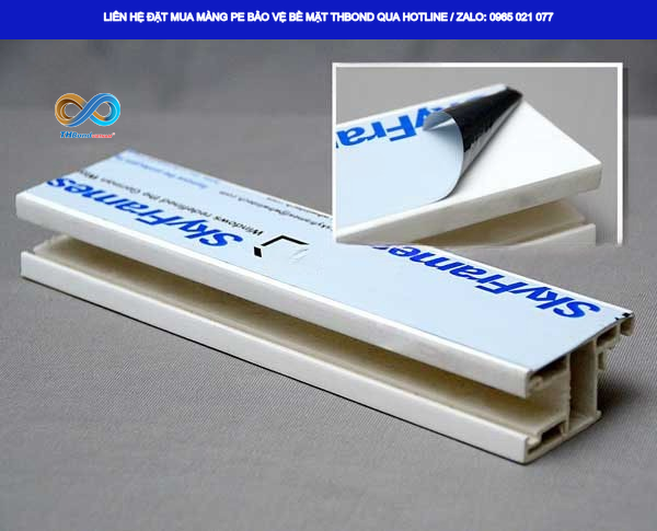 Film Bảo Vệ Nhôm MTH599 THBond không gây ảnh hưởng đến tính thẩm mỹ, bề mặt ngoại quan sẵn có của vật tấm nhôm, thanh nhôm