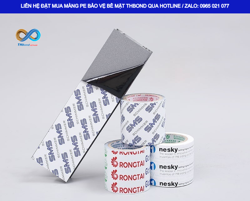 Màng Bảo Vệ Bề Mặt Nhôm MTH599 THBond là giải pháp thực tế cho các xưởng cần tránh phát sinh lỗi ngoại quan trong quá trình sản xuất
