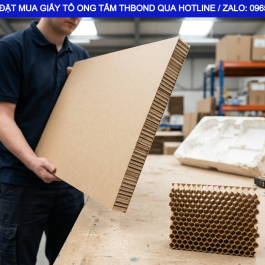 THBond GTO558 đáp ứng hiệu quả nhu cầu của xưởng sản xuất/doanh nghiệp đang tìm nguồn giấy tổ ong cho các xưởng gia công và sản xuất cửa, tấm, đóng hàng, logistics
