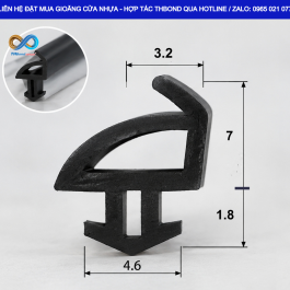 THBond GTH559 – Gioăng làm kín dành cho hệ cửa tại bệnh viện, trường học và tòa nhà, công trình