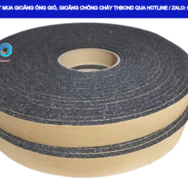 Ron xốp ống gió GTH611 THBond có thể tránh và hạn chế khe hở, ngăn khí độc hại tại vị trí kết nối đường ống