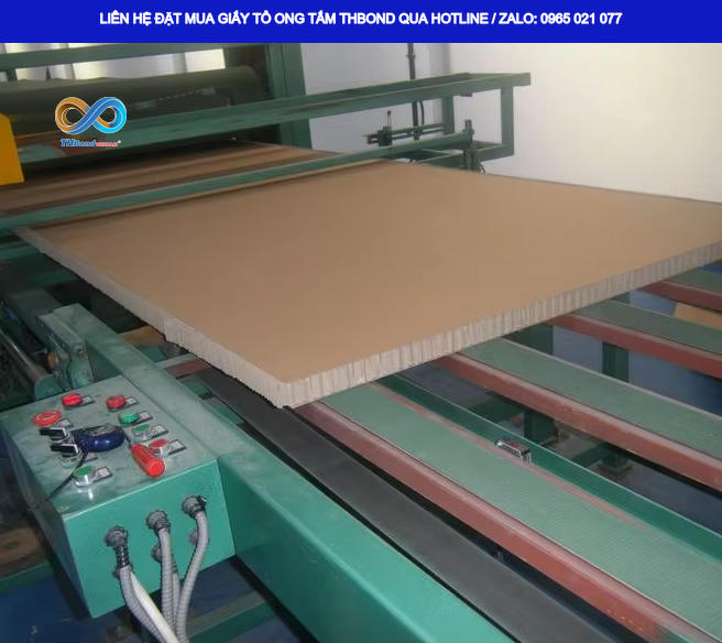 Tấm giấy tổ ong dày 30 mm của THBond phục vụ nhu cầu tìm nguồn vật liệu cho sản xuất nội thất