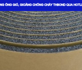 Gioăng cao su xốp GTH611 do THBond sản xuất và cung ứng phục vụ nhu cầu làm kín mối nối ống gió, cửa, máy móc thiết bị