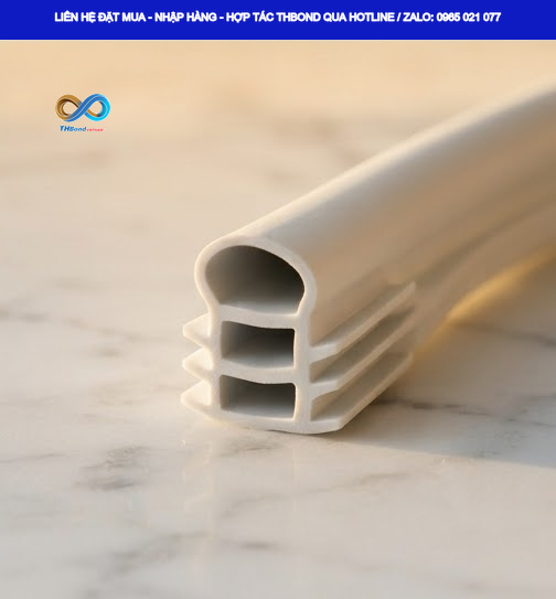 THBond cung ứng Gioăng GTH309 cho hệ cửa thép cần giảm chấn, hạn chế tiếng ồn khi đóng mở