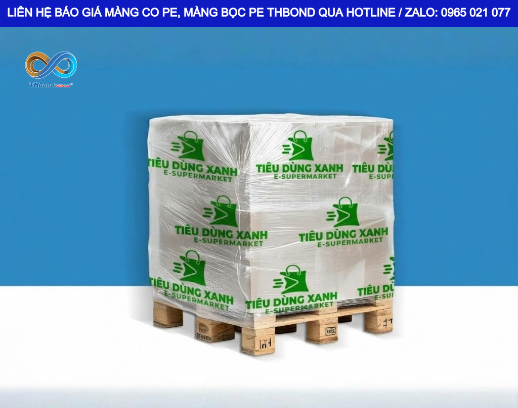 THBond tư vấn quy cách màng PE in thương hiệu theo đặc điểm hàng hóa cần bọc.