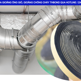 Giải pháp gioăng ống gió GTH611 được ứng dụng hiệu quả trong lắp đặt hệ thống dẫn và lưu thông không khí.