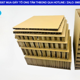 Giấy tổ ong GTO558 của THBond – vật liệu đầu vào chất lượng hiệu quả, giá tốt cho các phương án sản xuất tấm vách panel, cửa chống cháy, cửa thép