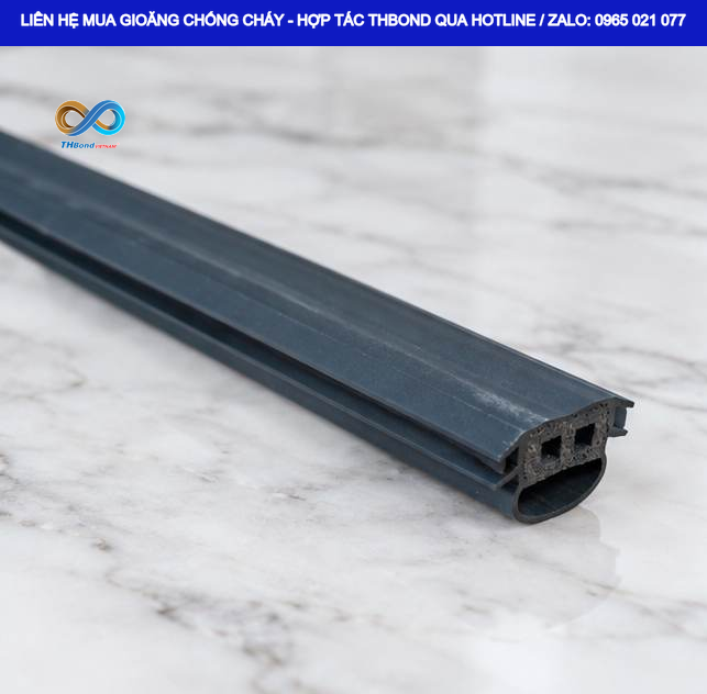 Gioăng chống cháy trương nở GTHCC683 được THBond ứng dụng hiệu quả tại các vị trí khe cửa cần tăng cường khả năng làm kín khi có nhiệt, lửa