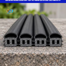 Kích thước cao 20 mm × rộng 26 mm hoặc kích thước custom giúp GTHCC683 đáp ứng nhu cầu sử dụng gioăng theo quy cách phổ biến của THBond.