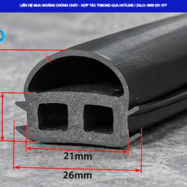 THBond cung cấp GTHCC683 có sẵn chất chống cháy, phù hợp bố trí tại các vị trí cần làm kín, chống khói độc, nhiệt lan qua trên các hệ cửa.
